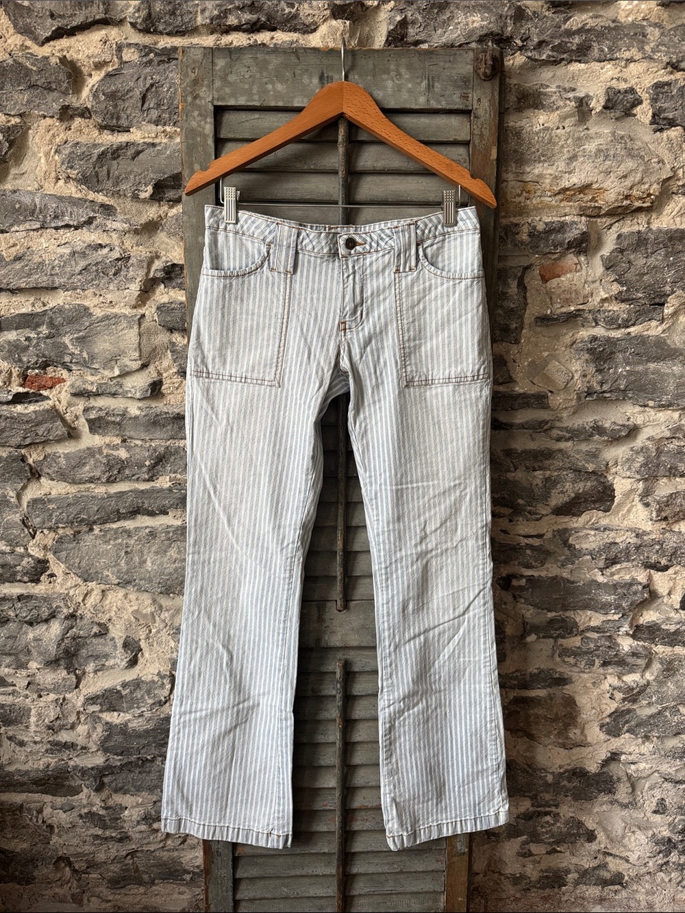Guess Women's Pinstriped Jeans
